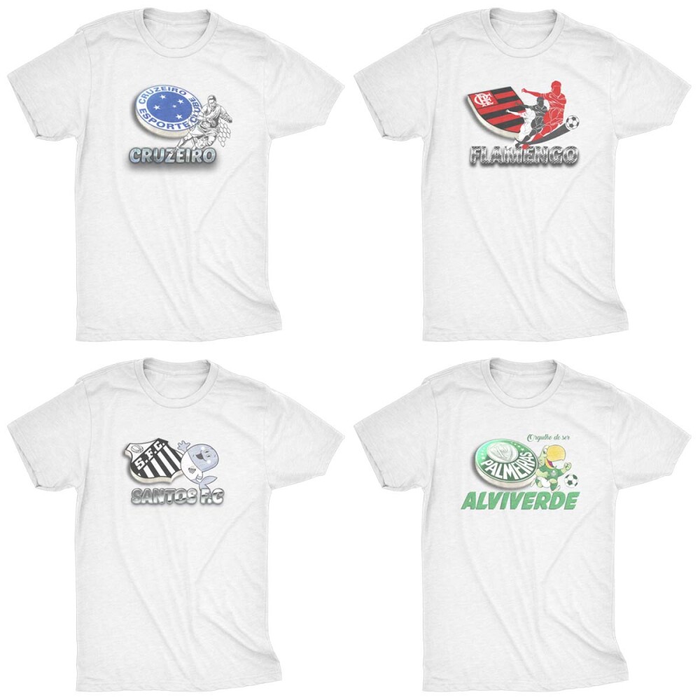Pacote Artes Times Camisetas Brasileirão Sublimação Futebol