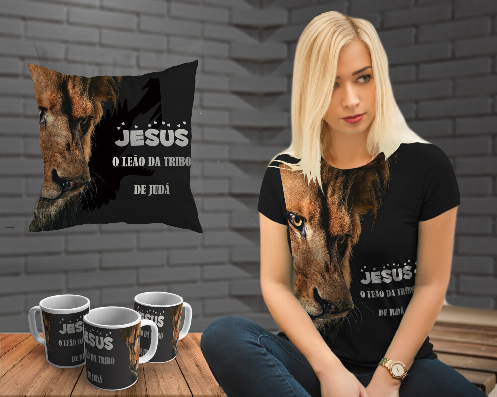 Artes Gospel Evangélicas Canecas Camisetas Almofadas Mockups