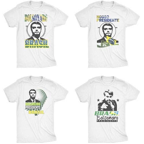 Pacote Artes Camisetas Bolsonaro Sublimação Mockups