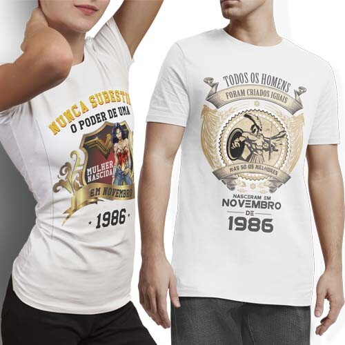 Estampas Camisetas Todos Nascem. Nunca Subestime Signos