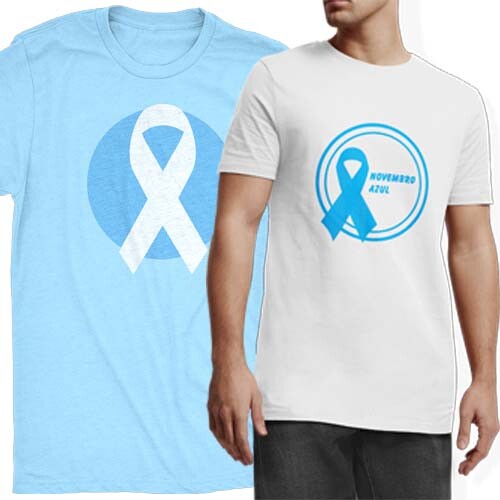 Pacote Artes Camisetas Novembro Azul Sublimação