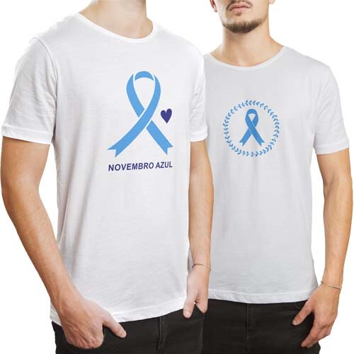 Pacote Artes Camisetas Novembro Azul Sublimação