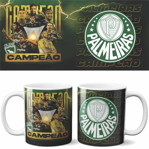 Artes Palmeiras Campeão Brasileirão Libertadores Sublimação