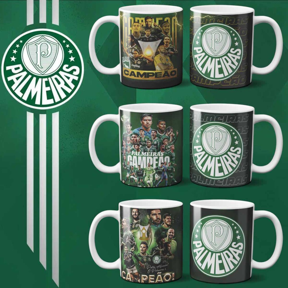 Pacote Artes Palmeiras Campeão Libertadores Brasileirão