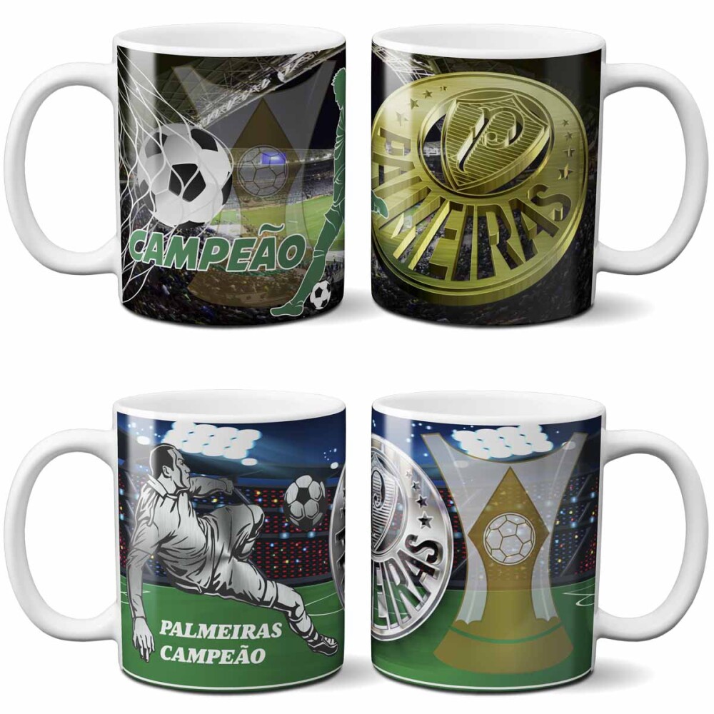 Pacote Artes Palmeiras Campeão Libertadores Brasileirão