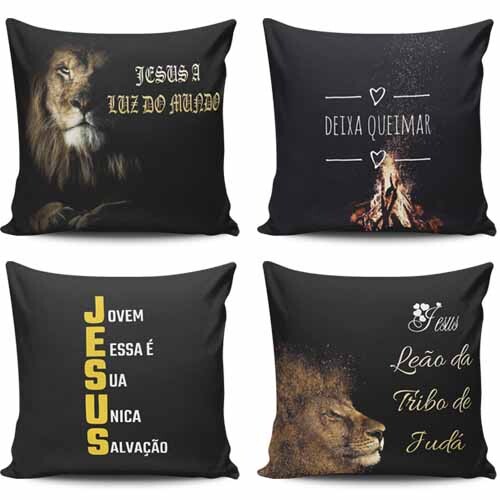Estampas Sublimação Almofadas Evangélicas Gospel Artes