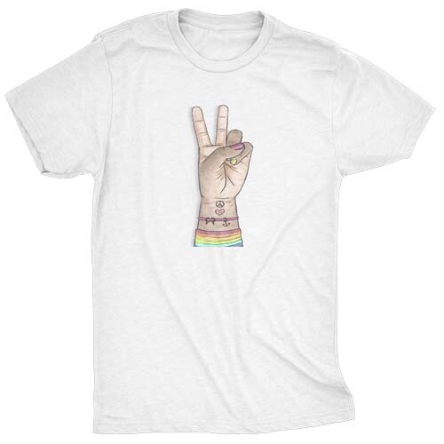 Artes Sublimação Camisetas Lgbt Orgulho Gay Editáveis Mockup