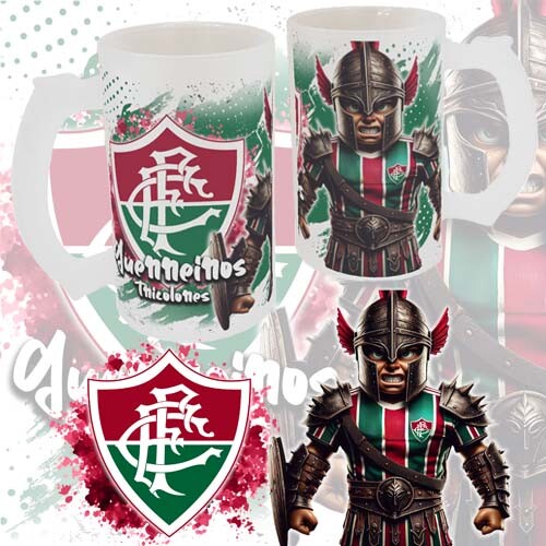 Pacote Artes Canecas Chopp Times Futebol Mascotes Sublimação