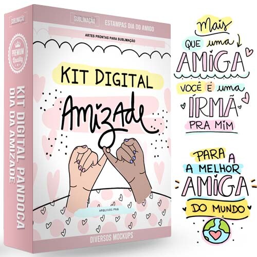 Pacote 100 Frases Coloridas Pandoca Amizades Amigos Png