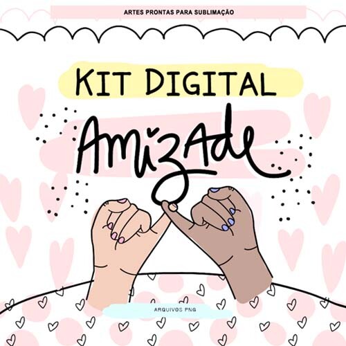 Estampas Frases Coloridas Amizade Amigo Pandoca Mockups