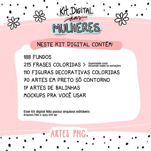 Estampas Png Sublimação Artes Dia da Mulher Mulheres Mockups
