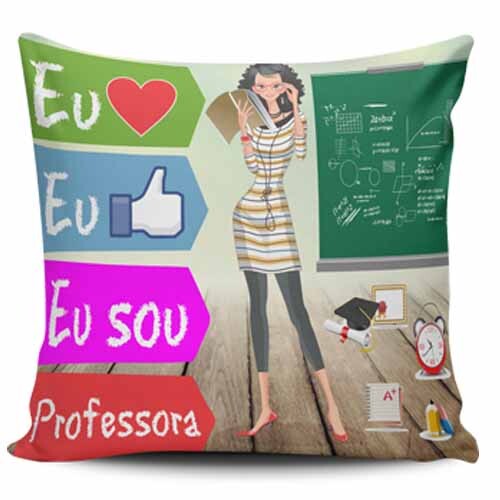 Artes Prontas Almofadas Dia dos Professores Sublimação Corel