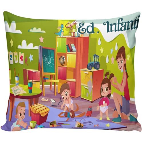 Estampas Matérias Escolares Sublimação Almofadas Professores