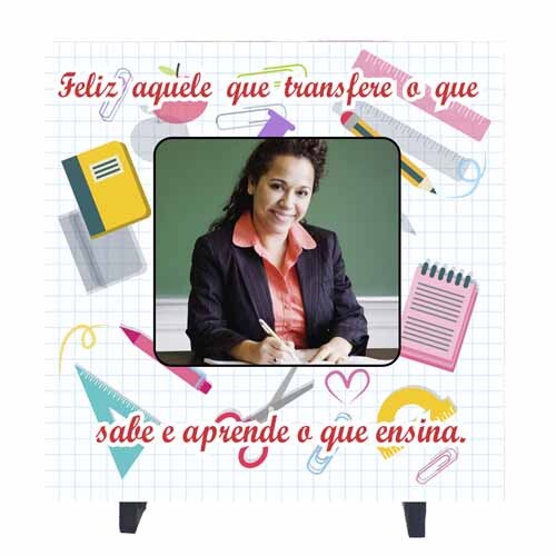 Estampas Editáveis Dia dos Professores Sublimação Azulejos