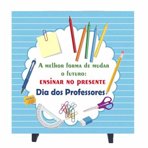 Pack 16 Artes Dia dos Professores Estampas Azulejos Mockups