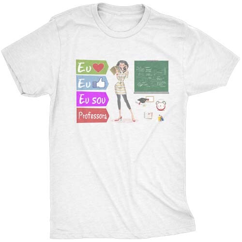 Estampas Camisetas Dia dos Professores Editáveis Mockups