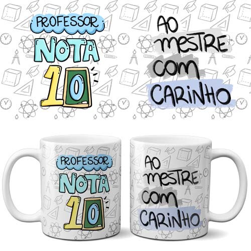 Pacote 30 Artes Dia Professores Mockups Estampas Pandoca