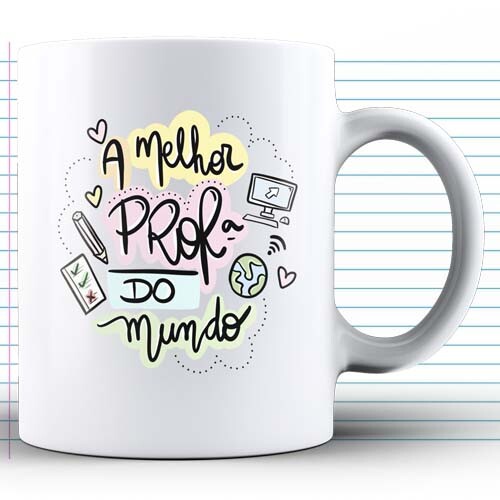 Estampas Canecas Frases Png Dia Professores Artes