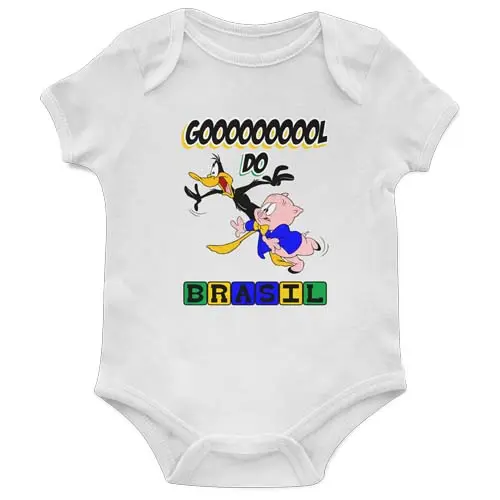 Estampas Brasil Body Baby Copa Mundo Futebol Artes Torcedor