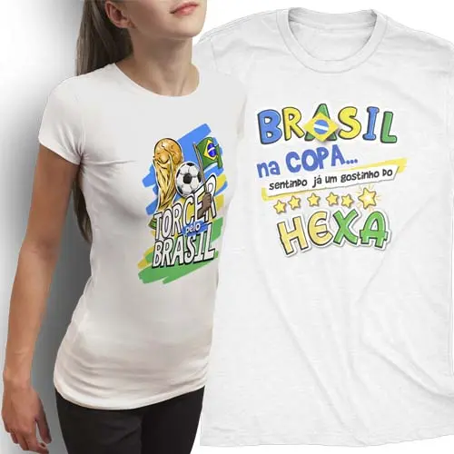 Estampas Copa Mundo 2026 Sublimação Artes Camisetas Brasil