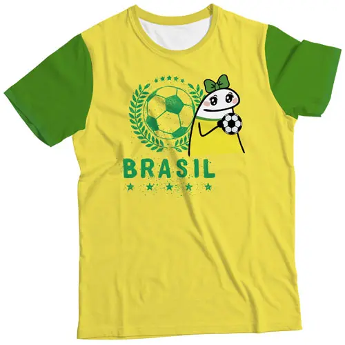 Estampas Flork Brasil 20 Artes Camisetas Torcedor Copa Mundo