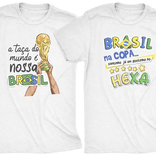 Kit Digital Artes Camisetas Brasil Copa Mundo 2026 Pandoca