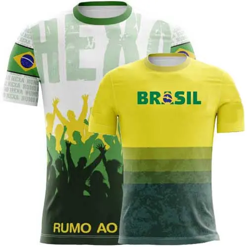 Pack 35 Artes Uniformes Camisetas Brasil Torcida Copa Corel