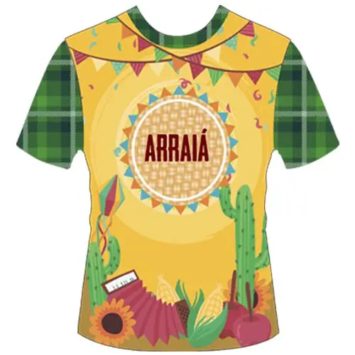 Pacote Artes Camisetas Sublimação Total Festa Junina Estampas