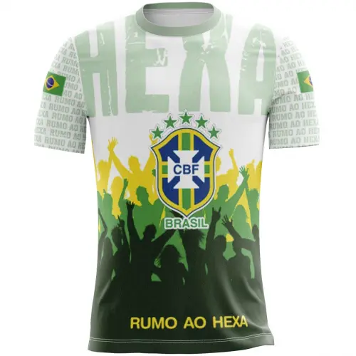 Pacote 35 Artes Camisetas Brasil Copa Mundo Futebol Torcida