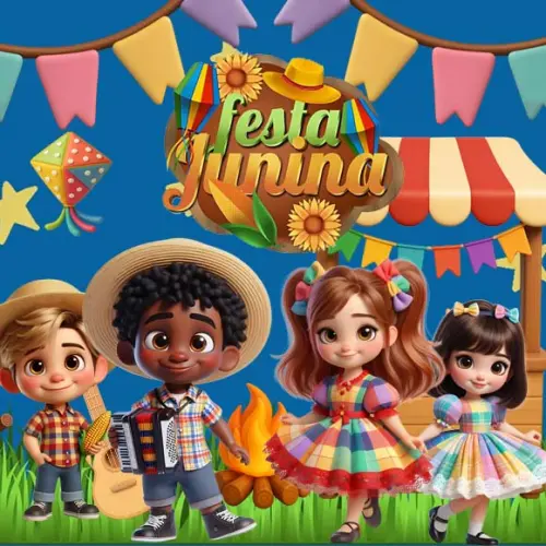 Artes Festa Junina Imagens Kit Digital Mkarte Png Sublimação