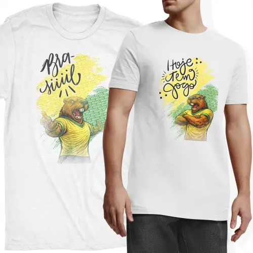 Pacote Artes Camisetas Brasil Capivara Torcida Copa Mundo