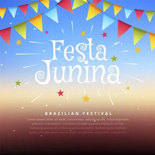 Banners Flyers Cartaz Festa Junina Editáveis