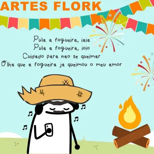 Estampas Artes Png Flork Festa Junina Sublimação