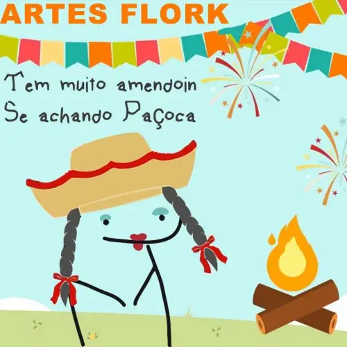 Estampas Artes Png Flork Festa Junina Sublimação