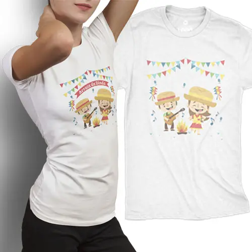Estampas Sublimação Camisetas Festa Junina Mockups