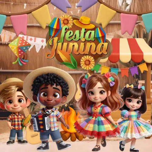 Pacote Artes Festa Junina Imagens Kit Digital Mkartes Arraiá