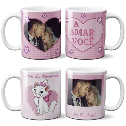 Artes Canecas Dia dos Namorados 800 Estampas Sublimação