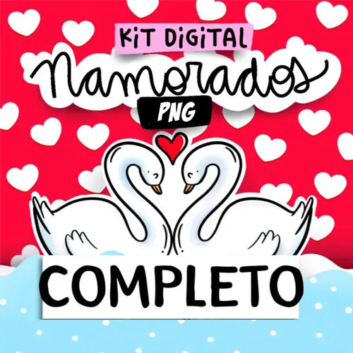 Artes Dia dos Namorados Frases Coloridas Pandoca Pack2 Png
