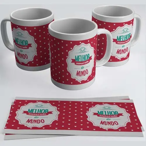 Artes Namorados Sublimação Canecas Sublimação 150 Estampas