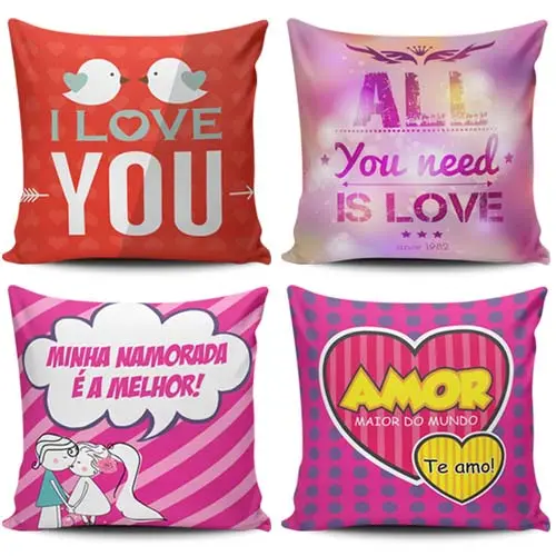 Artes Sublimação Almofadas Namorados Sublimação 35 Estampas