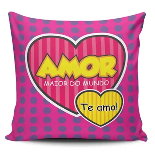 Estampas Almofadas Dia dos Namorados Artes Sublimação