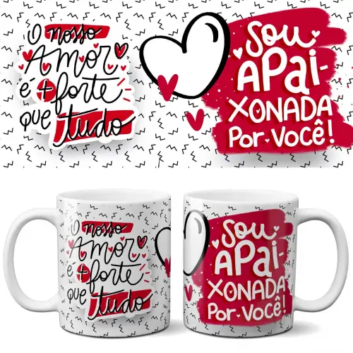 Estampas Digitais Png Sublimação Canecas Namorados