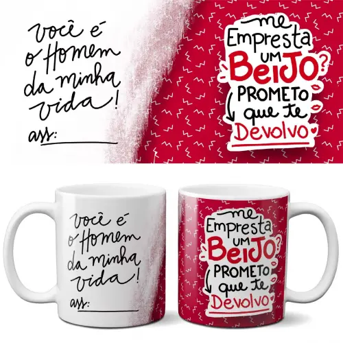 Estampas Digitais Png Sublimação Canecas Namorados
