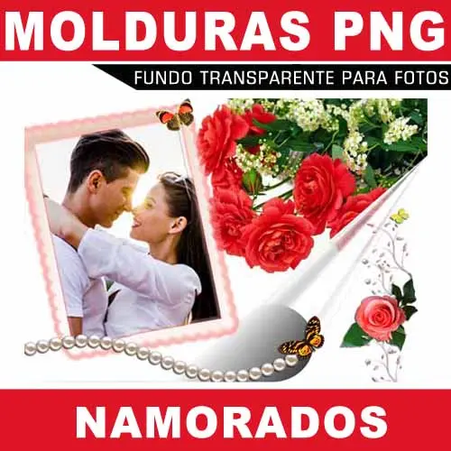 Molduras Digitais Png Dia dos Namorados Fotos