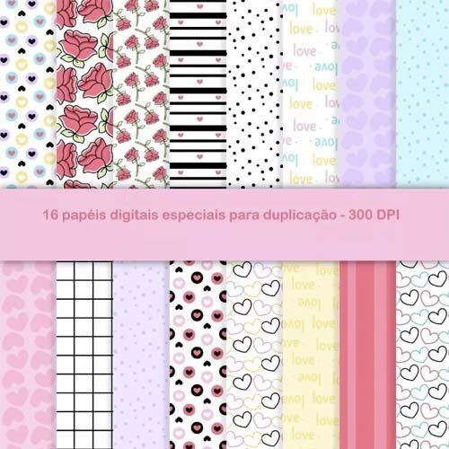 Pack Artes Digitais Namorados Frases Bonequinhos Pack 4 Png