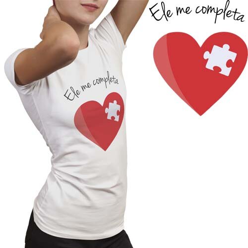 Pacote 100 Artes Vetores Camisetas Dia dos Namorados