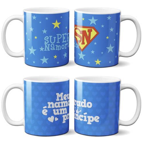 Pacote 800 Artes Canecas Dia dos Namorados Sublimação
