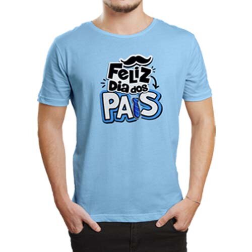 Artes Camisetas Frases Coloridas Dia dos Pais Sublimação Png