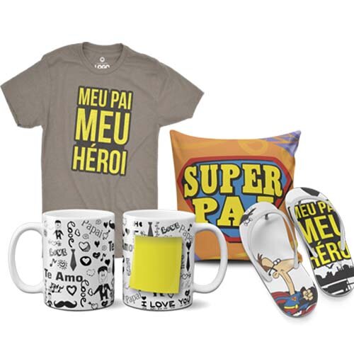 Artes Dia dos Pais Estampas Pack Estampas Sublimação