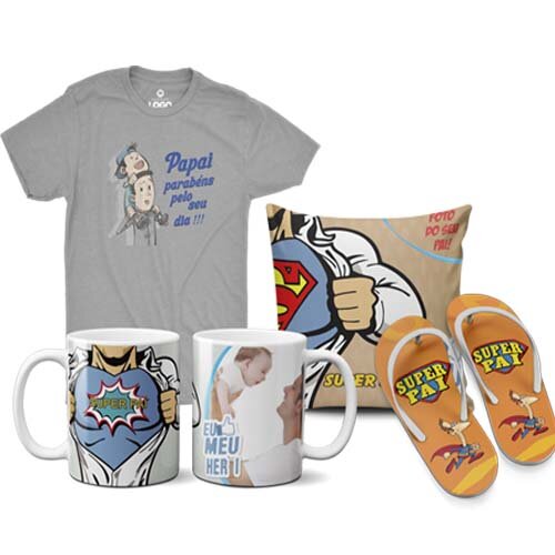 Artes Dia dos Pais Estampas Pack Estampas Sublimação